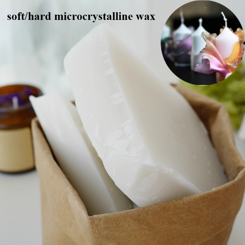 Candle Making Course - 200 g/worek miękki/twardy wosk mikrokrystaliczny stały
