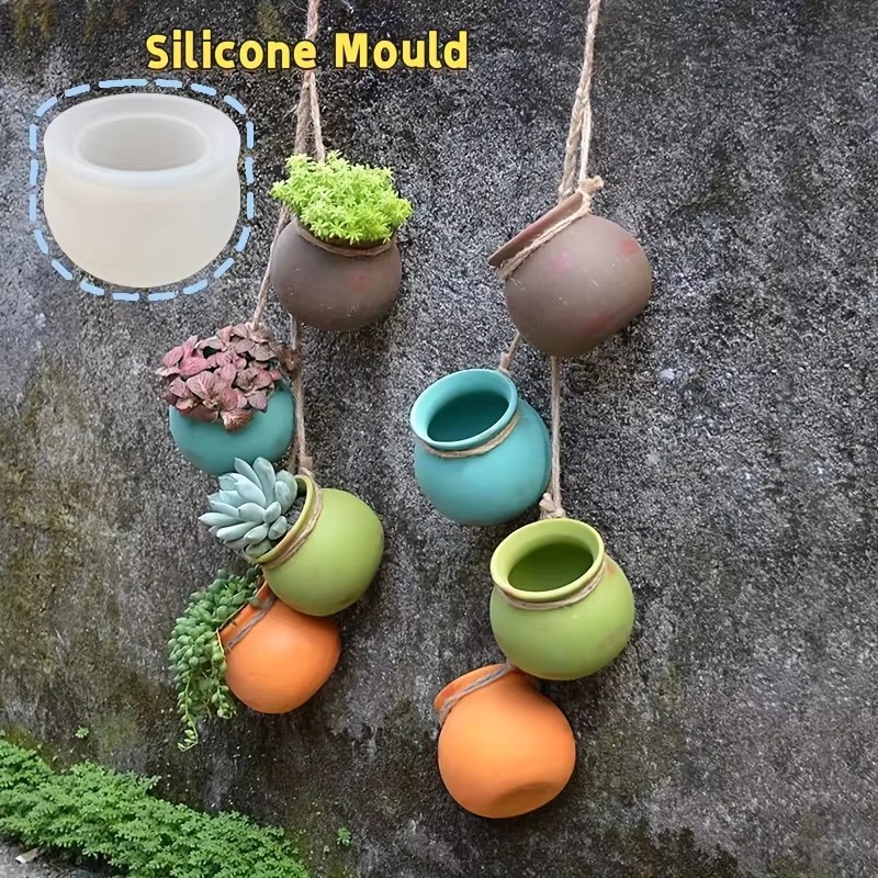 Candle Making Pot - Silikonowe formy do doniczek, formy do
