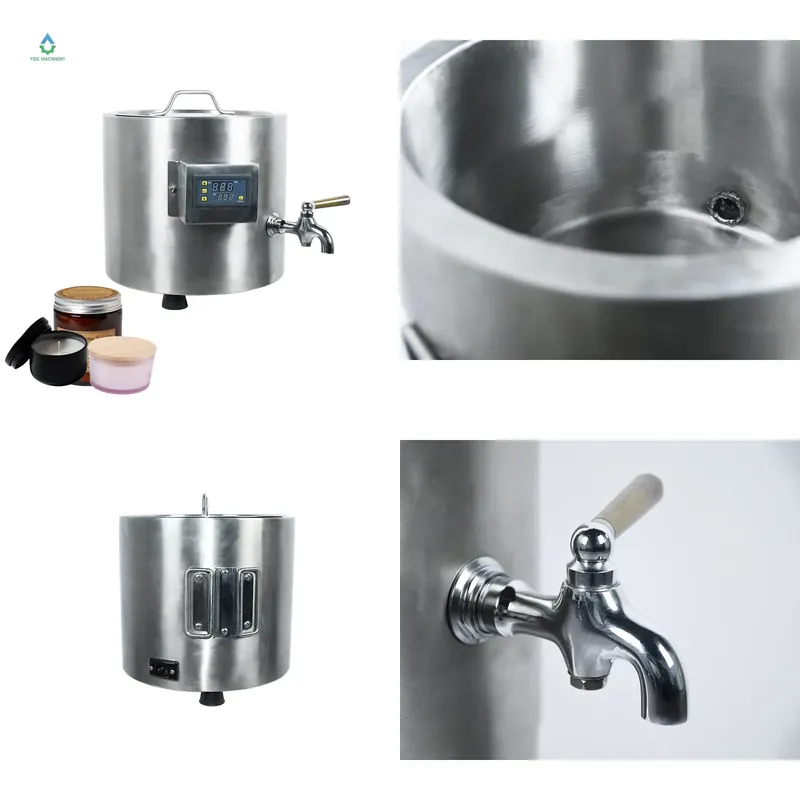 Candle Making Temperature - Nowy model 2026 CE: Podwójny piec