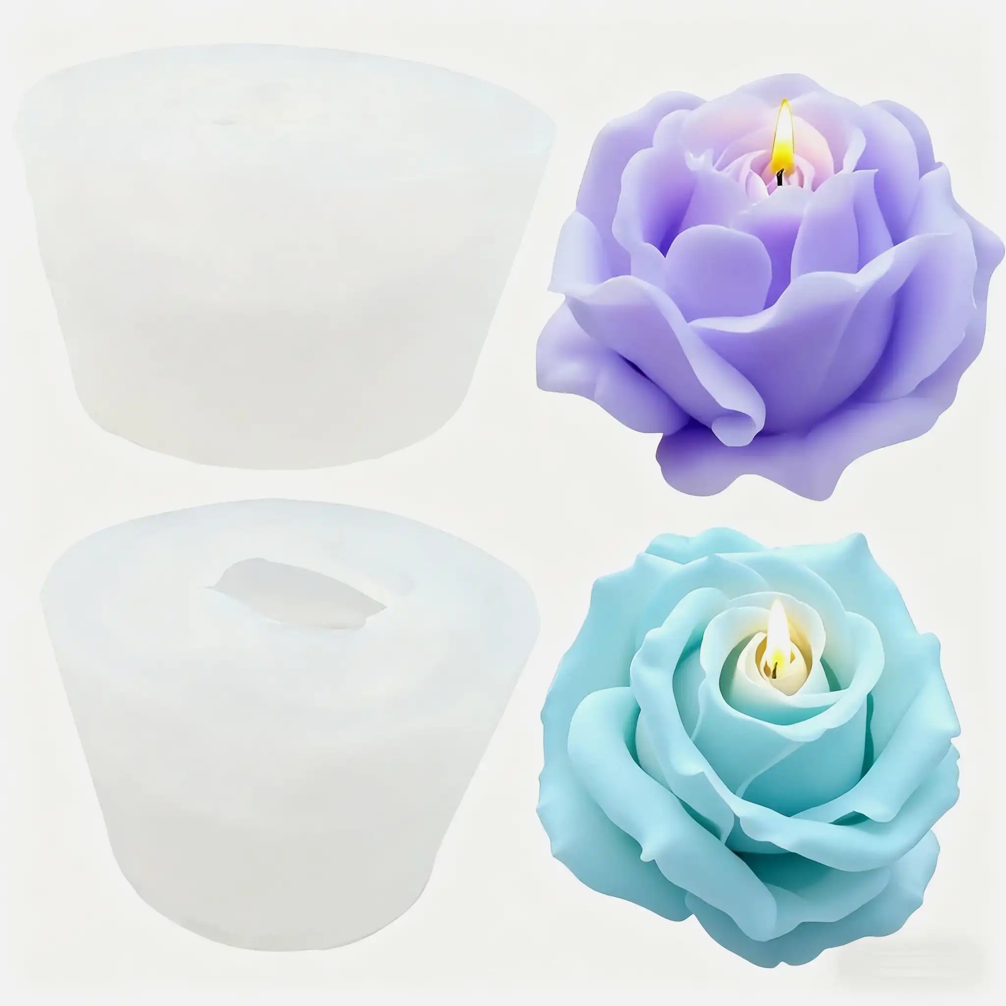 2 sztuki romantycznych silikon – Candle Making Course recenzja i cena