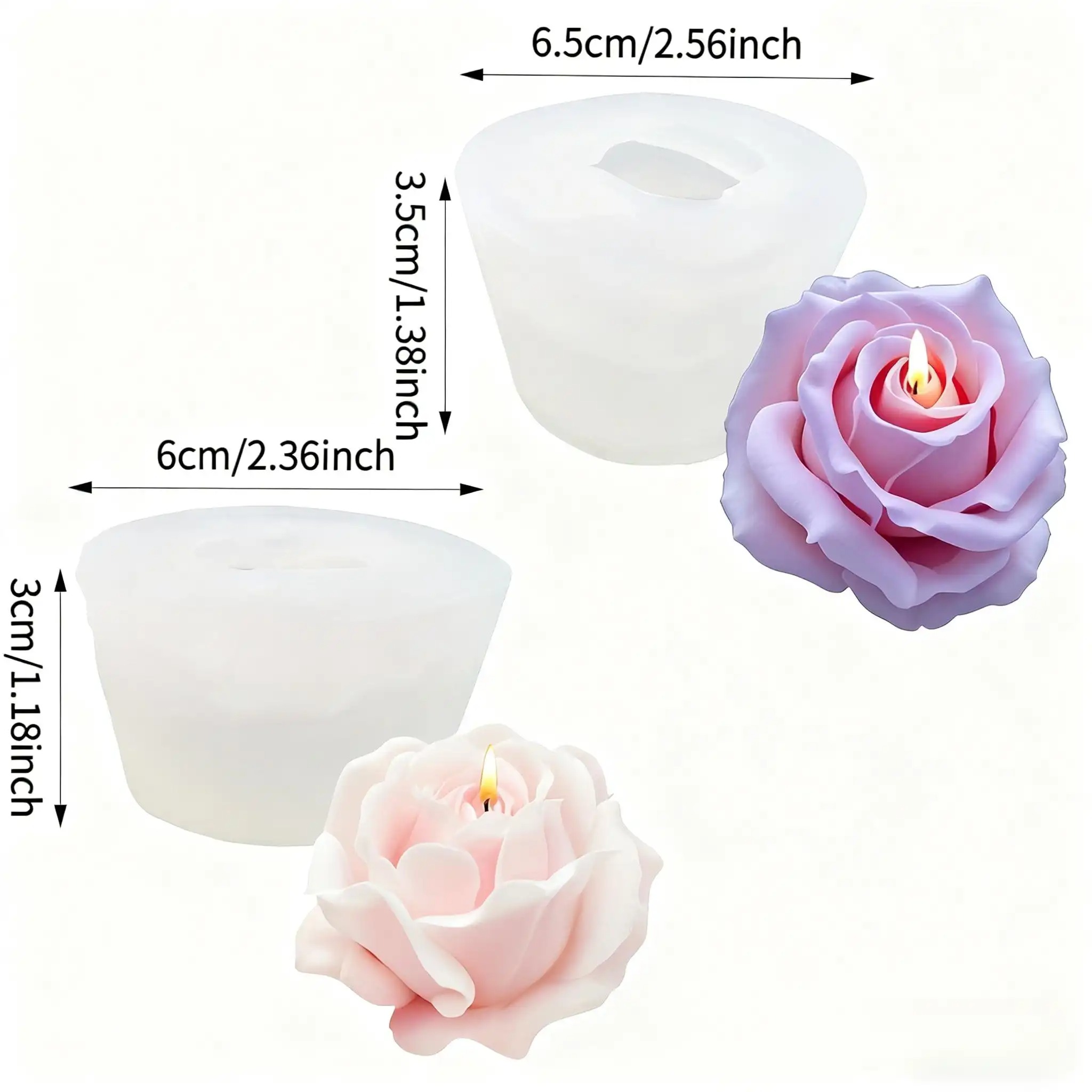 2 sztuki romantycznych silikon – Candle Making Course recenzja i cena