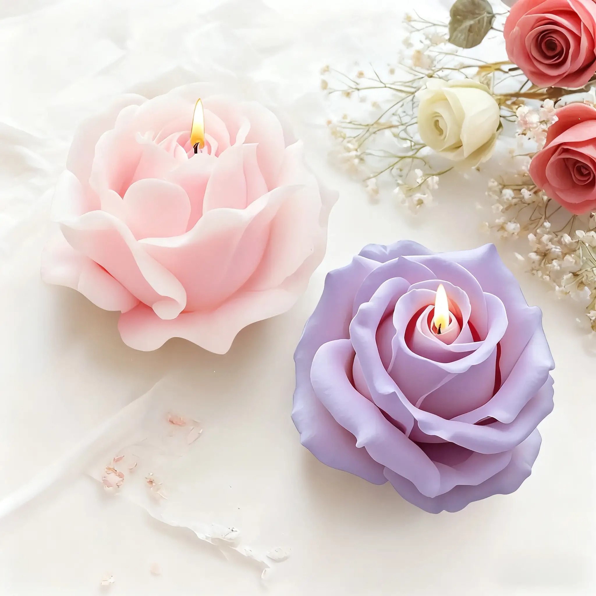 2 sztuki romantycznych silikon – Candle Making Course recenzja i cena