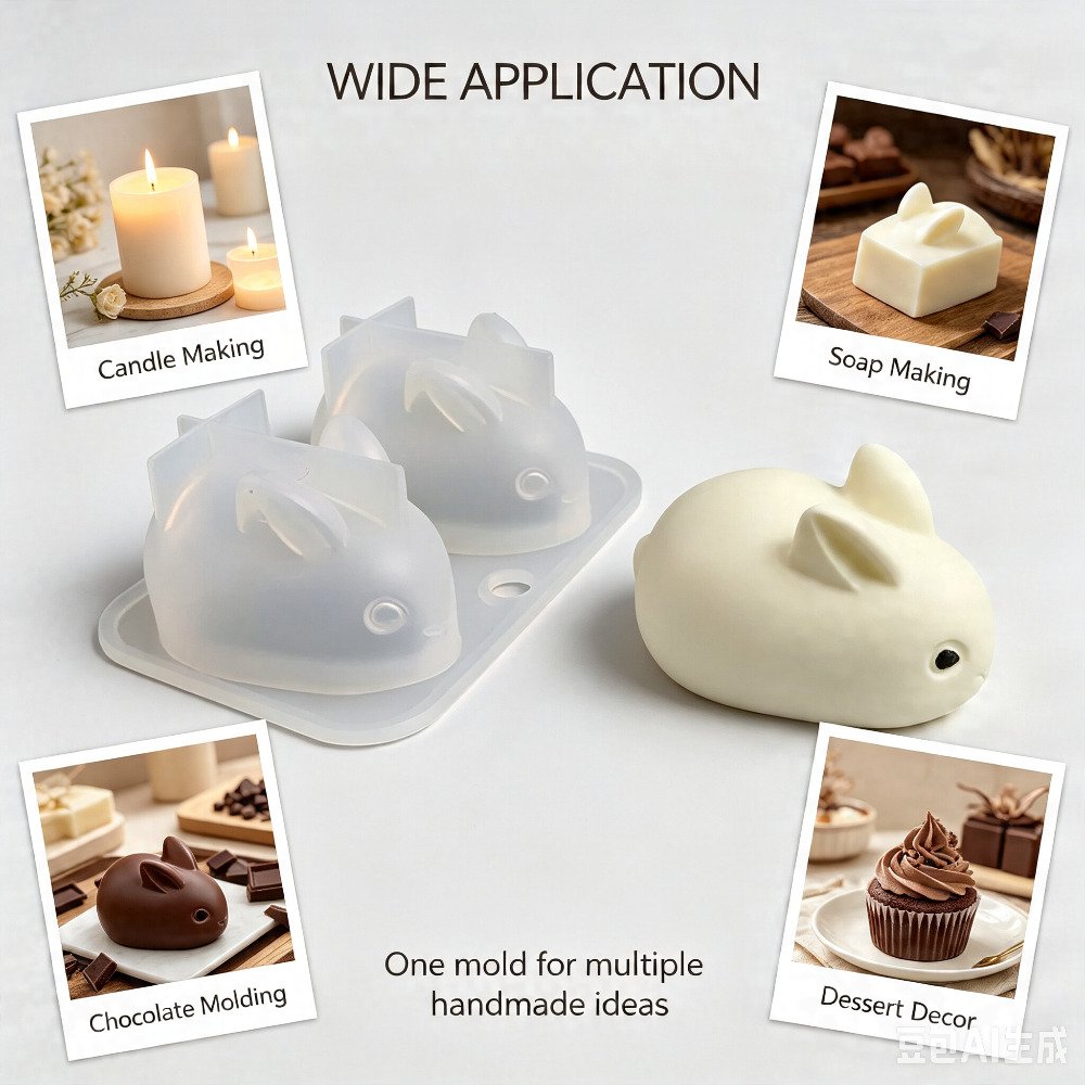 Forma silikonowa 3D Mini Króli – Candle Making Classes recenzja i cena