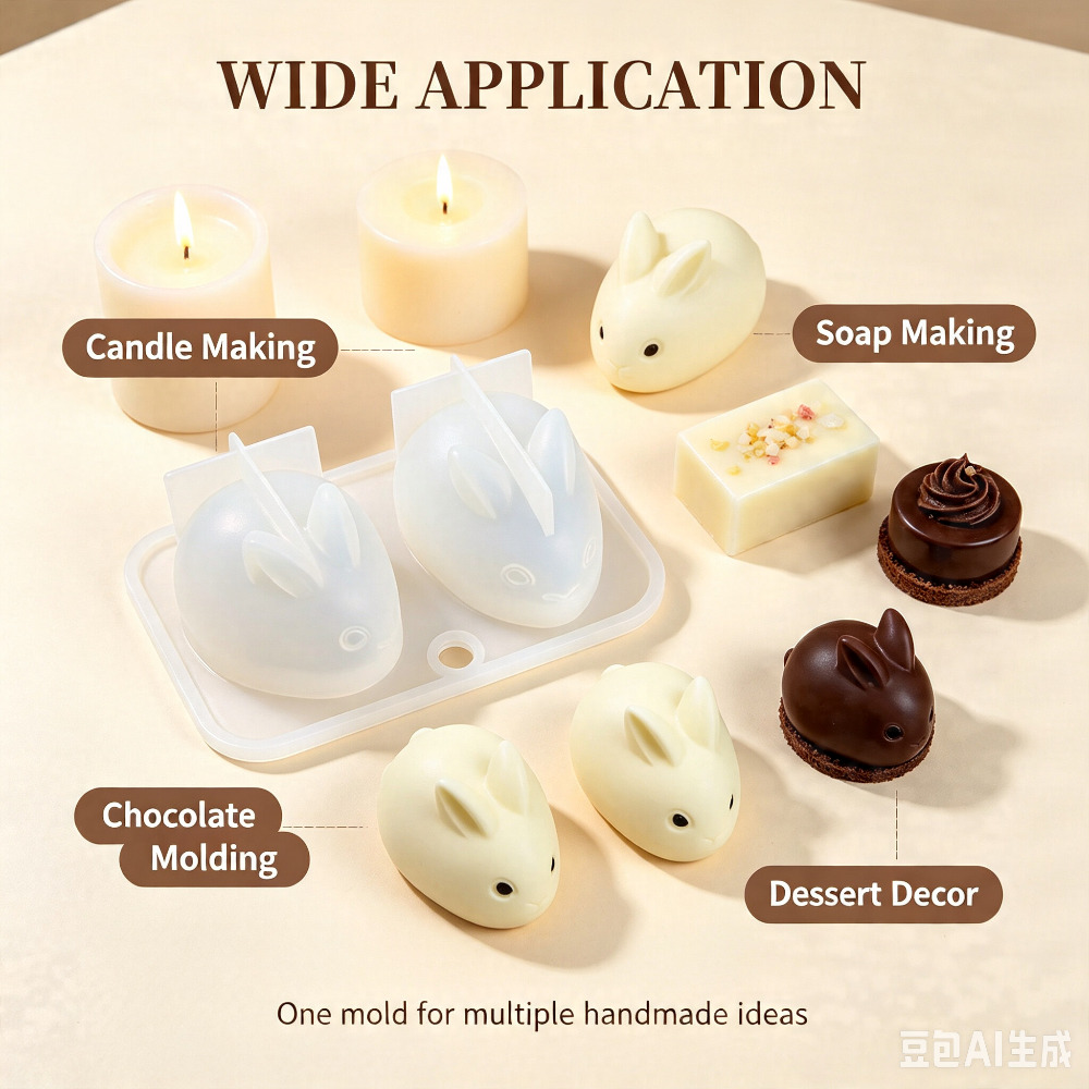 Forma silikonowa 3D Mini Króli – Candle Making Classes recenzja i cena