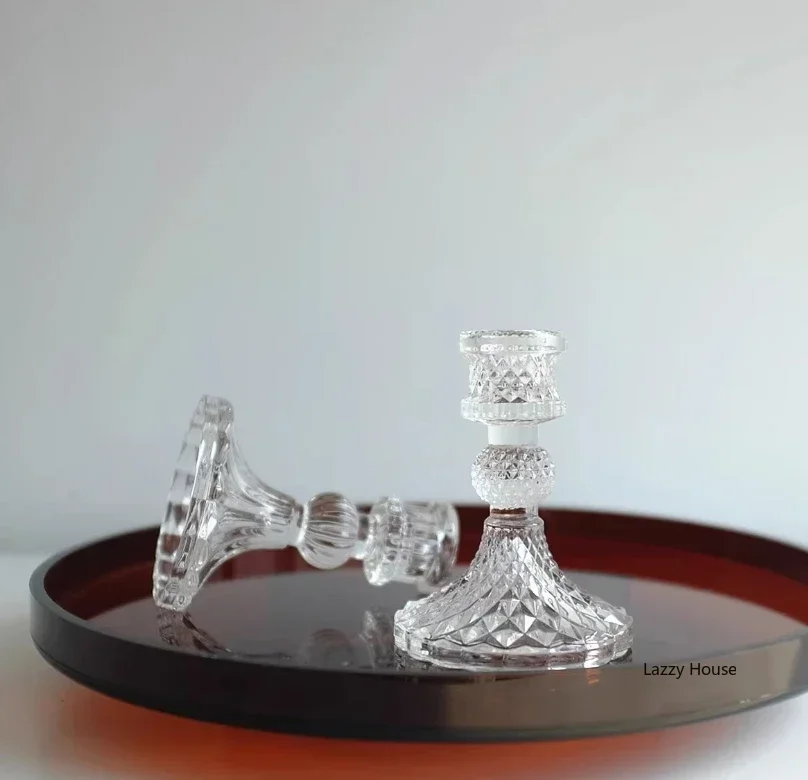 6 szt. Kryształowe świeczniki  – Candle Making Glass recenzja i cena