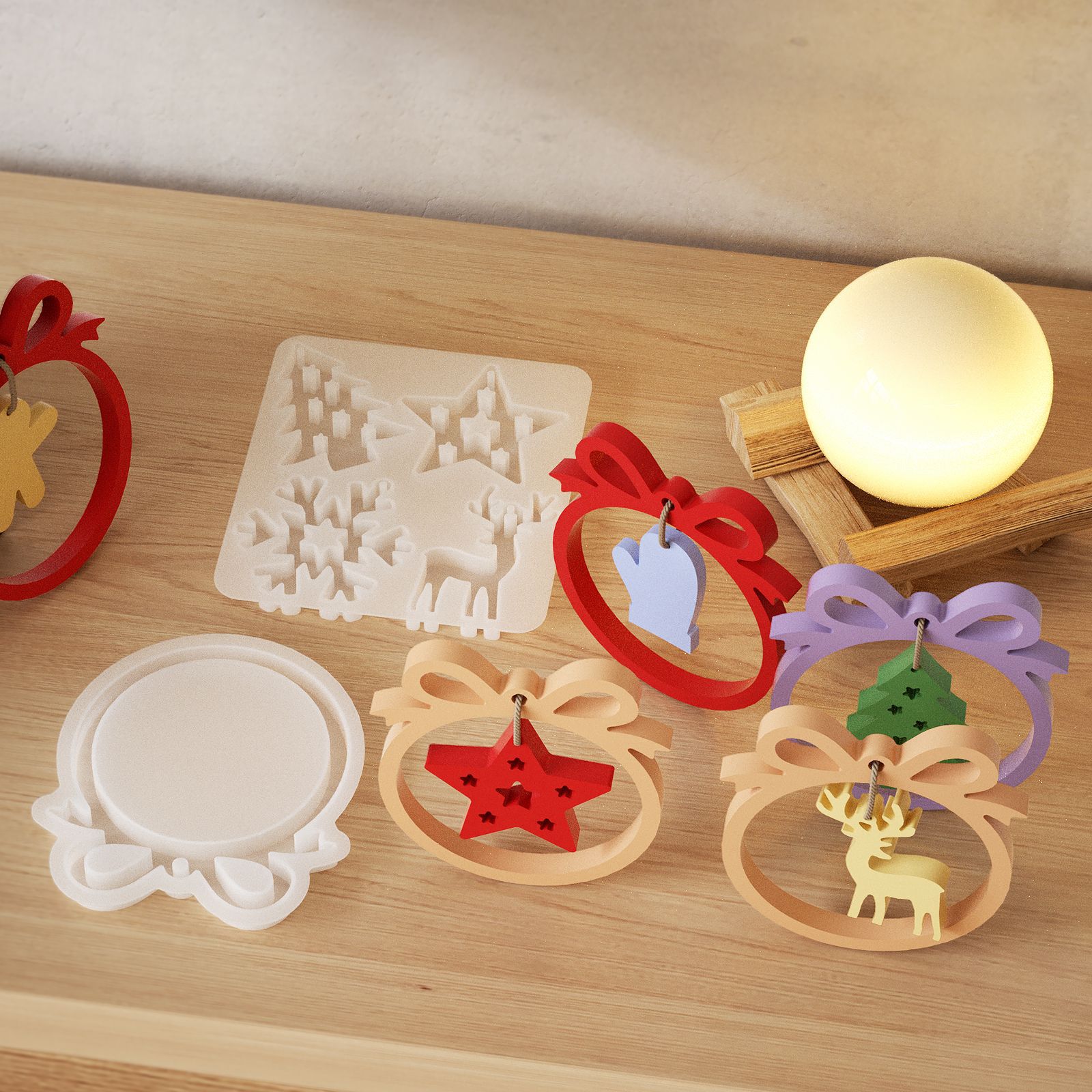 1/3-częściowa świąteczna forma – Candle Making Classes recenzja i cena