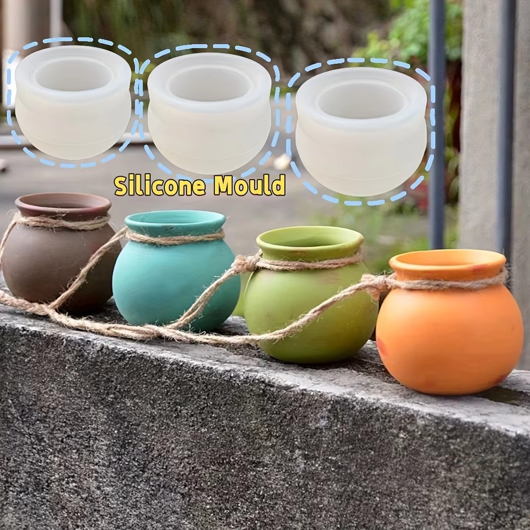 Silikonowe formy do doniczek,  – Candle Making Pot recenzja i cena