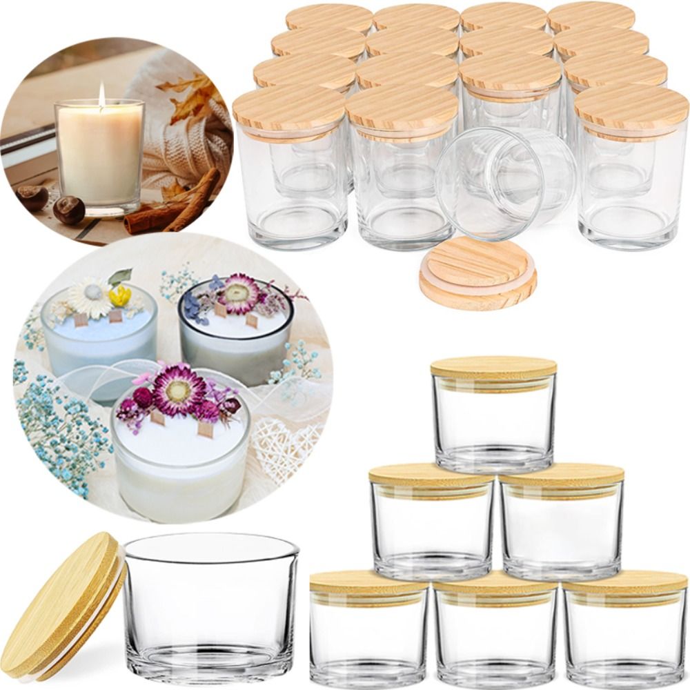 Szklane pojemniki na świece z  – Candle Making Glass recenzja i cena