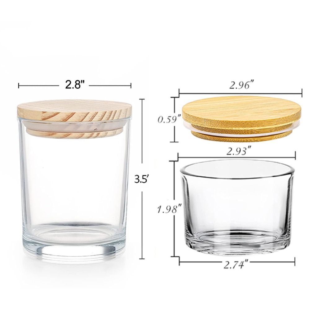 Szklane pojemniki na świece z  – Candle Making Glass recenzja i cena