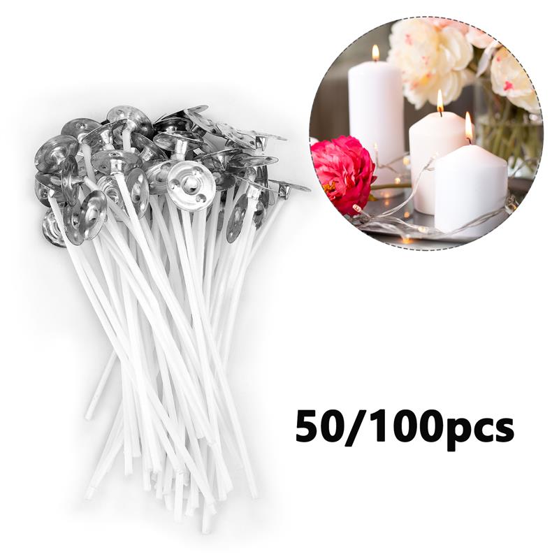 50/100 szt. Knoty bezdymna świ – Cotton Wick Pre Tabbed recenzja i cena
