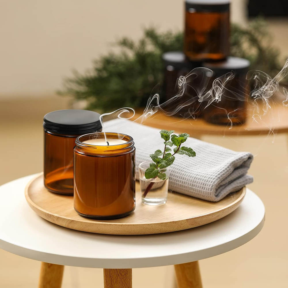 Słoiki z brązowego szkła o poj – Candle Making Glass recenzja i cena