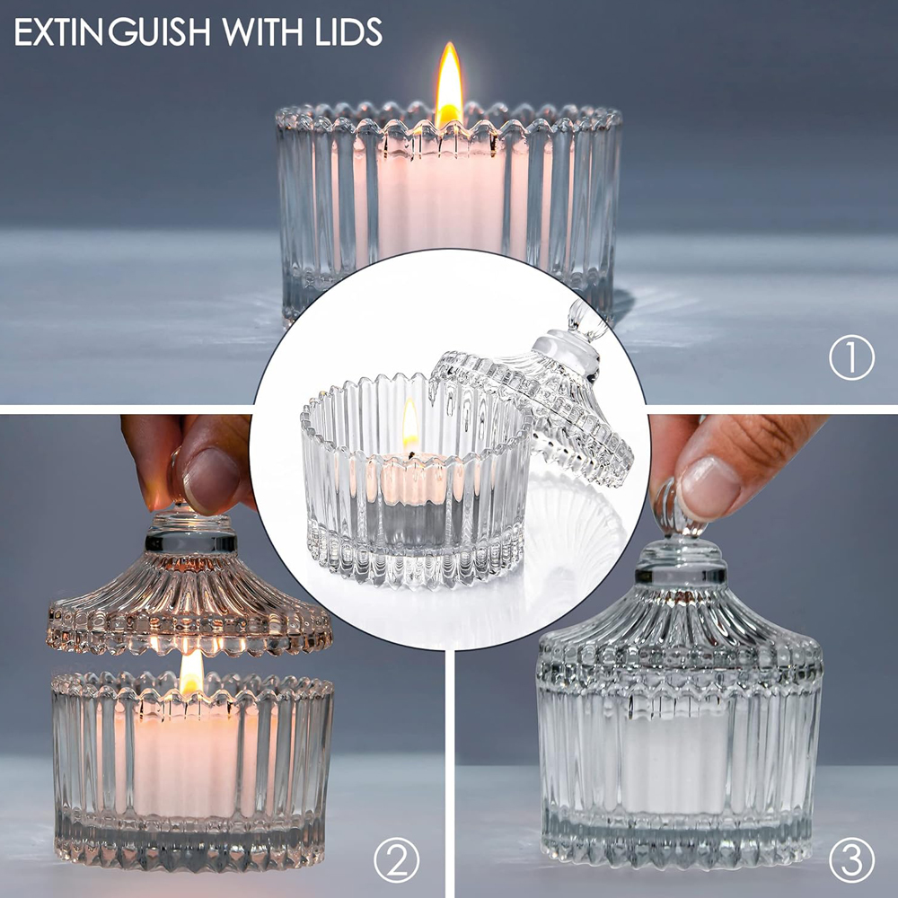 Świeczniki votywne z pokrywkam – Candle Making Glass recenzja i cena