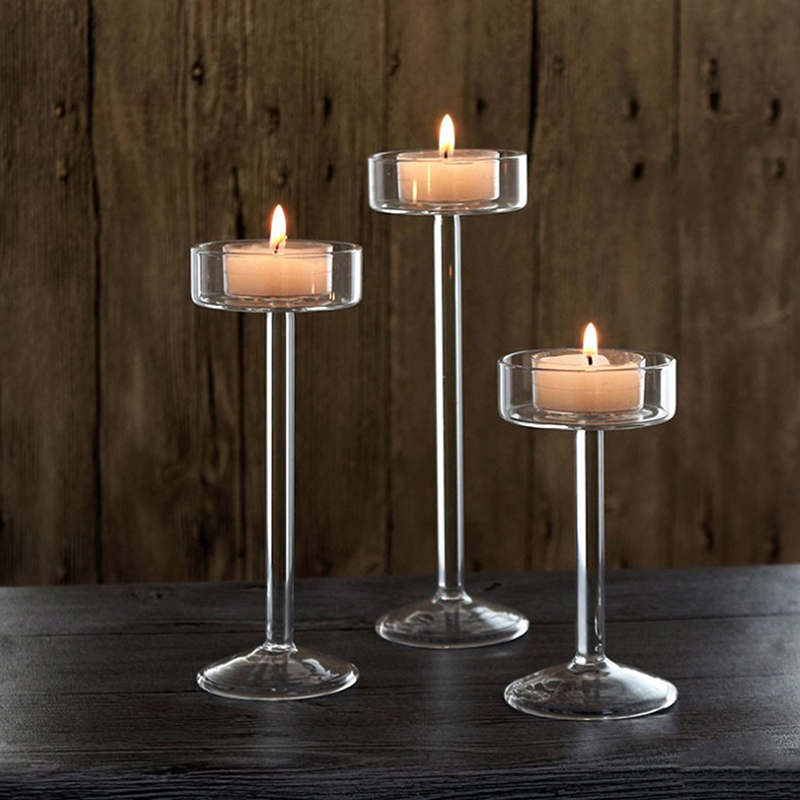 Wysoka szklana świeca uchwyt p – Candle Making Glass recenzja i cena