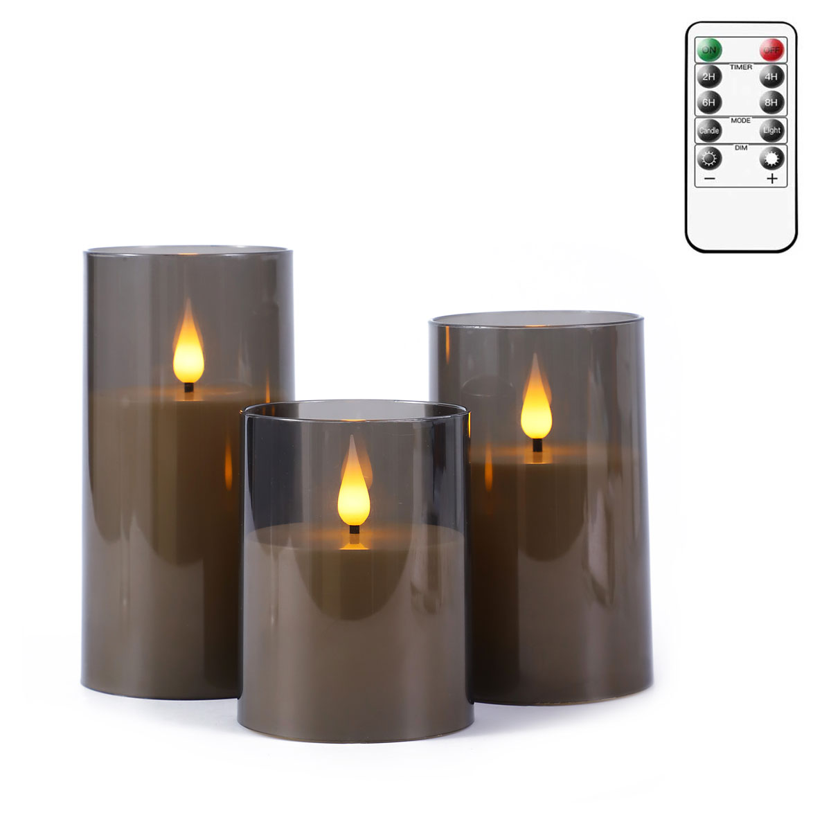 1 lub 3 szt. Szare/Złote Akryl – Candle Making Glass recenzja i cena