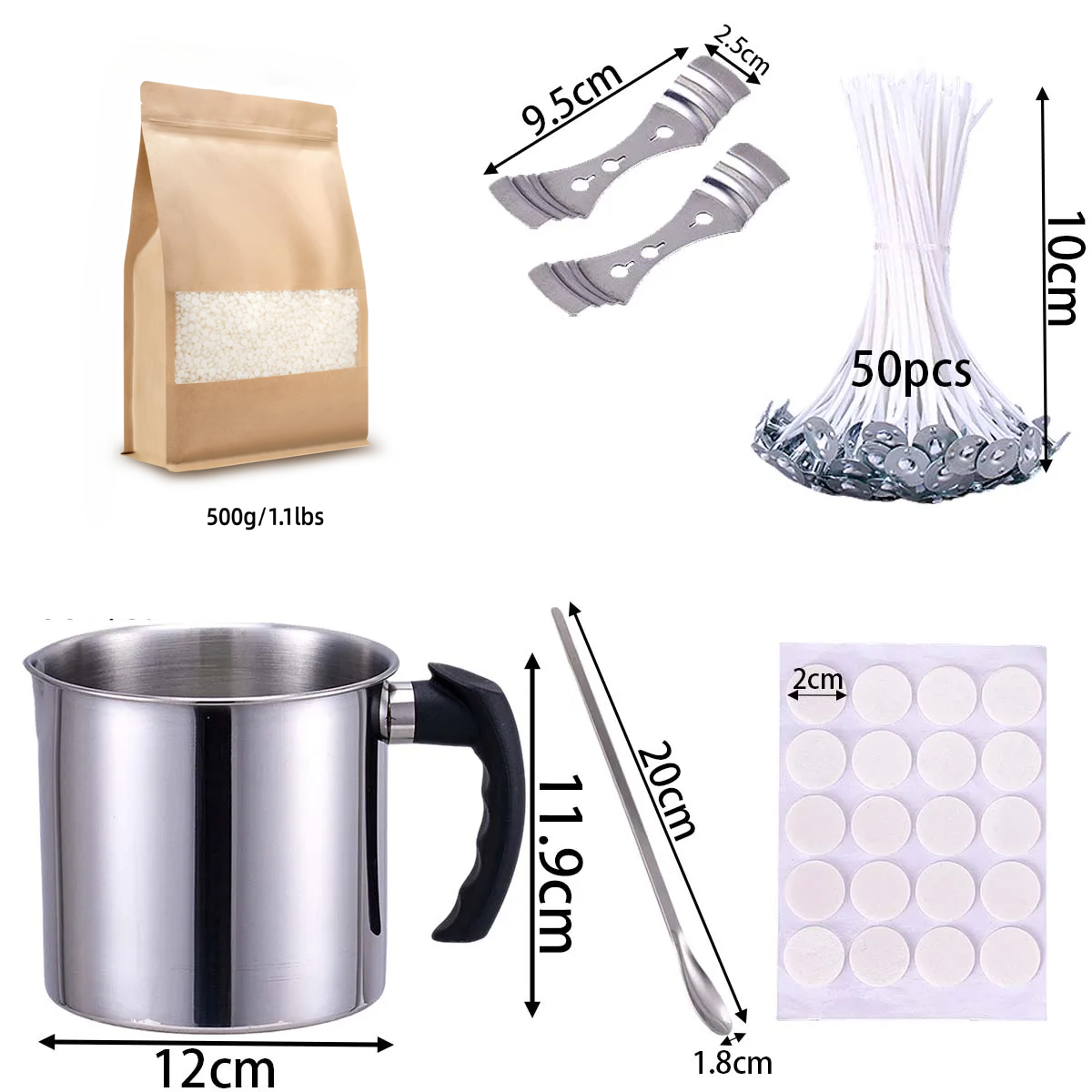 Zestaw narzędzi do samodzielne – Candle Making Pot recenzja i cena